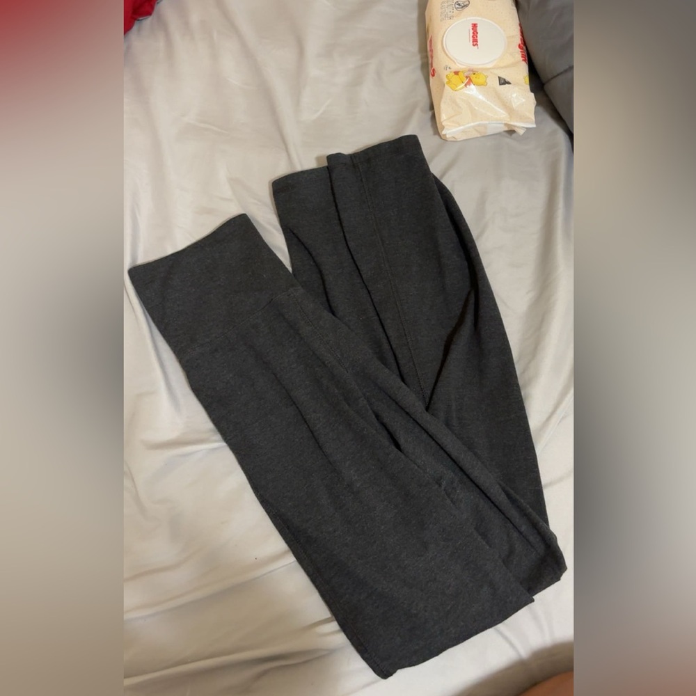 Dark Gray Flare Leggings